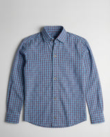 Blue Pink Check Shirt for Boys — Casual Shirts for Boys | Little Giants