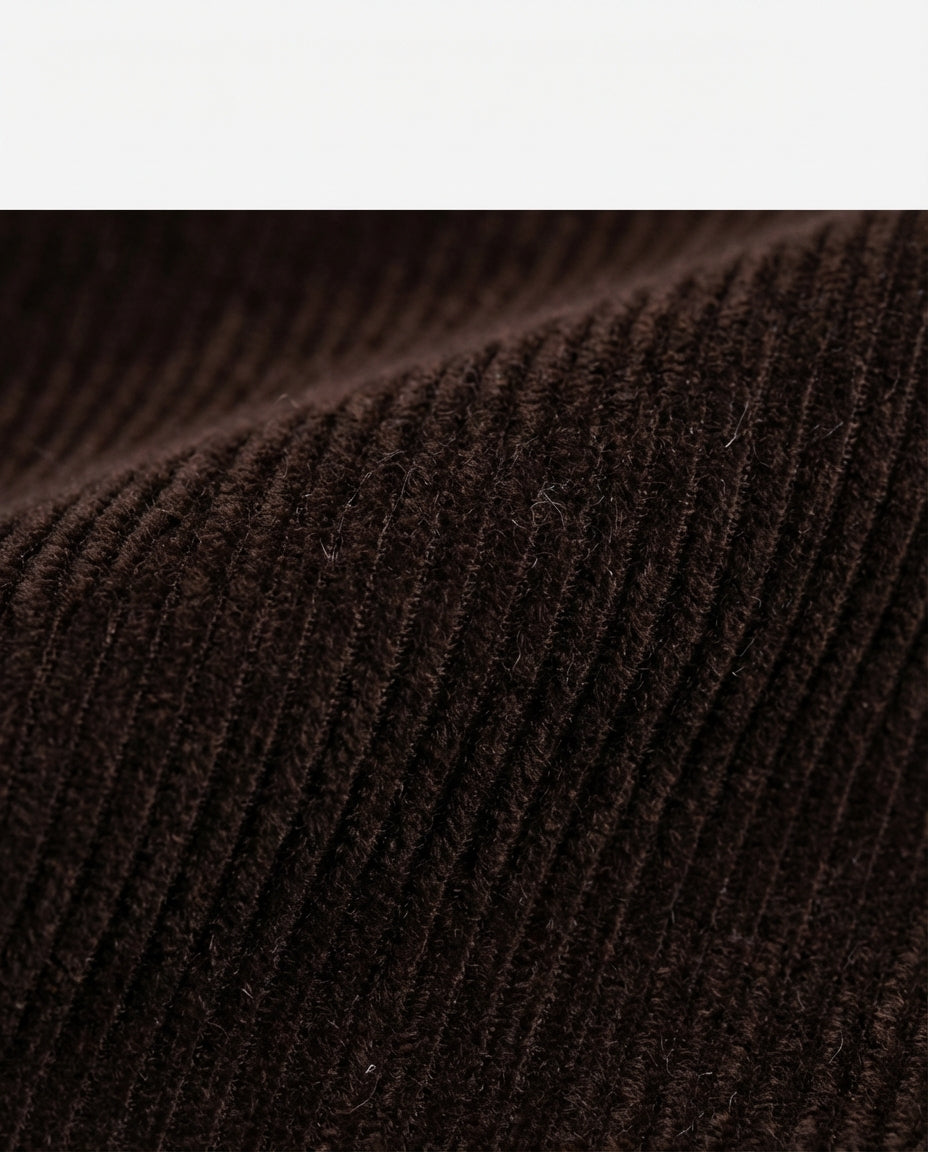 MAROON CORDUROY BLAZER