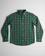 Forest Green Plaid Shirt for Boys — Casual Shirts for Boys | Little Giants