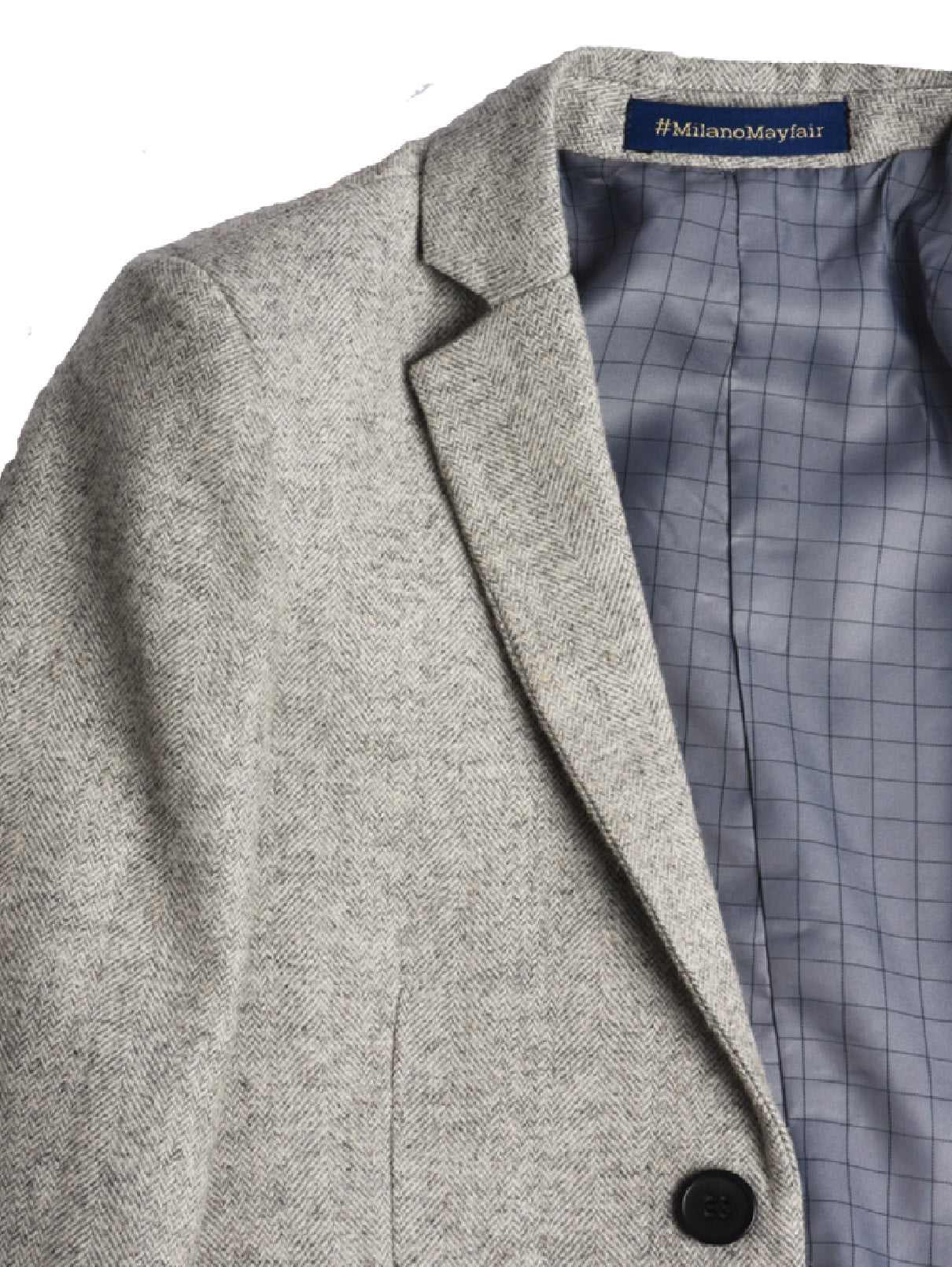 LIGHT GREY SKIN BLAZER