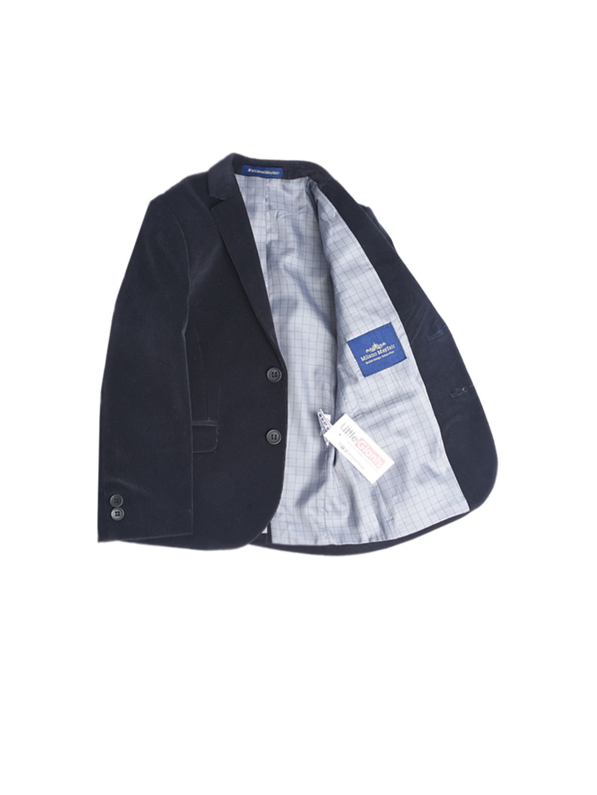 BLUE CORDUROY BLAZER