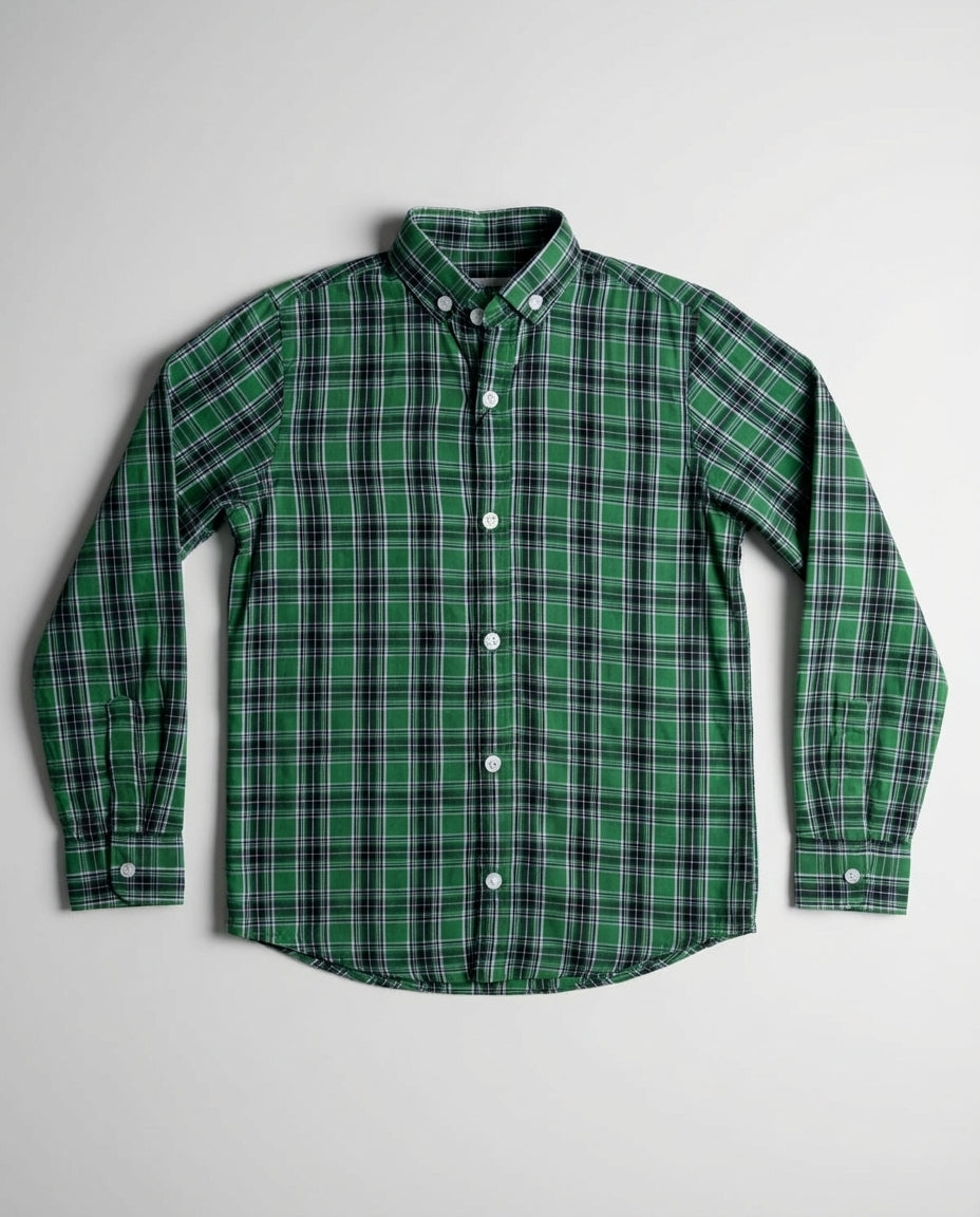 Alpine Green Flannel Shirt