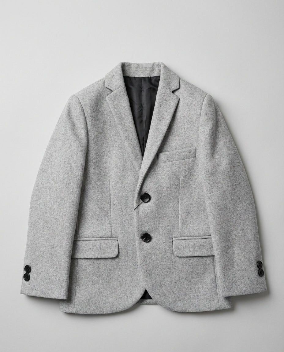Light Grey Heather Blazer for Boys — Blazers for Boys | Little Giants