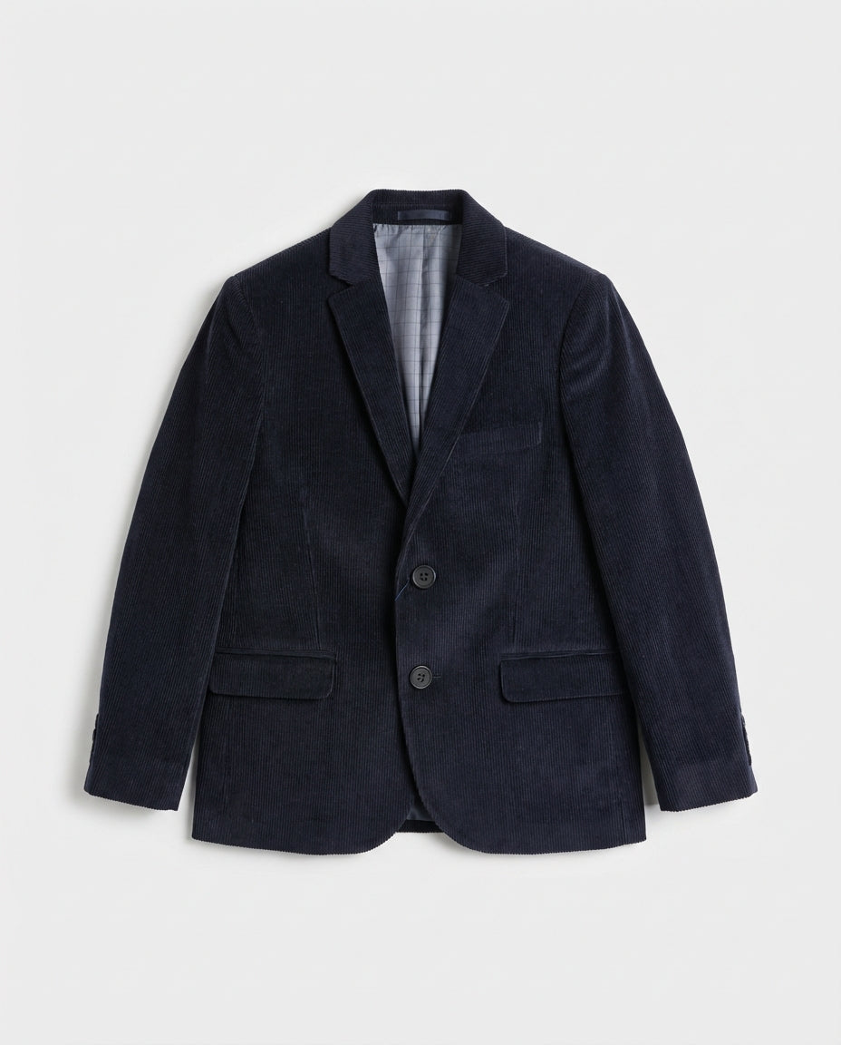 Navy Corduroy Blazer for Boys — Blazers for Boys | Little Giants