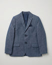 Blue Linen Blend Blazer for Boys — Blazers for Boys | Little Giants