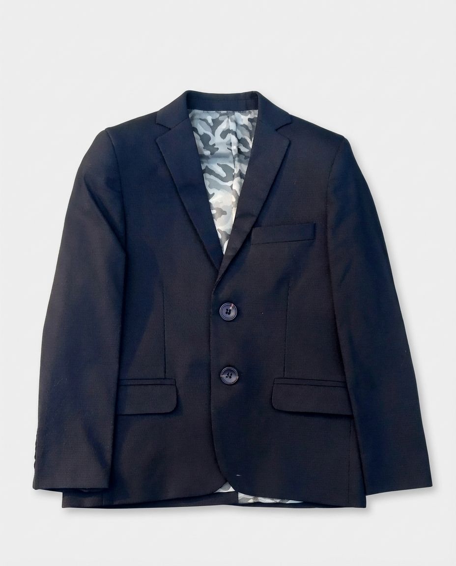 Premium Navy Tailored Blazer for Boys — Blazers for Boys | Little Giants