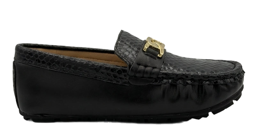 Noir Mini Loafer, side view