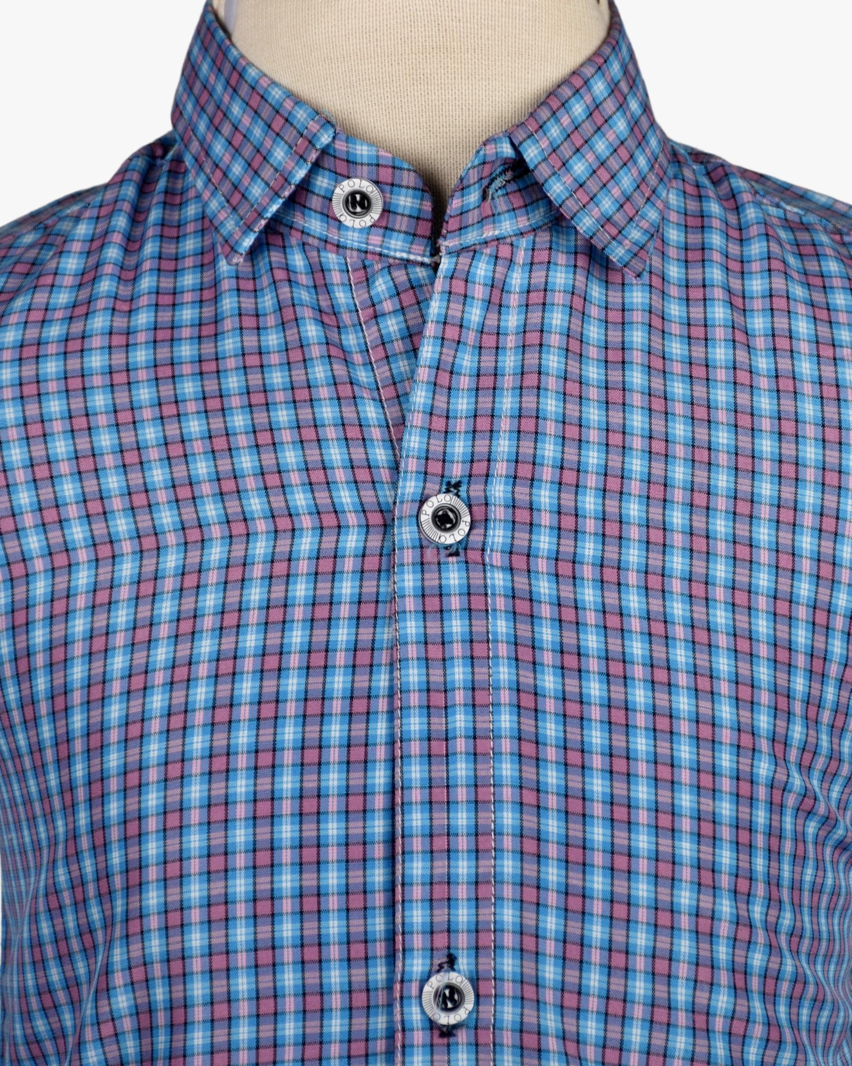 OCEAN PEARL CHECK SHIRT