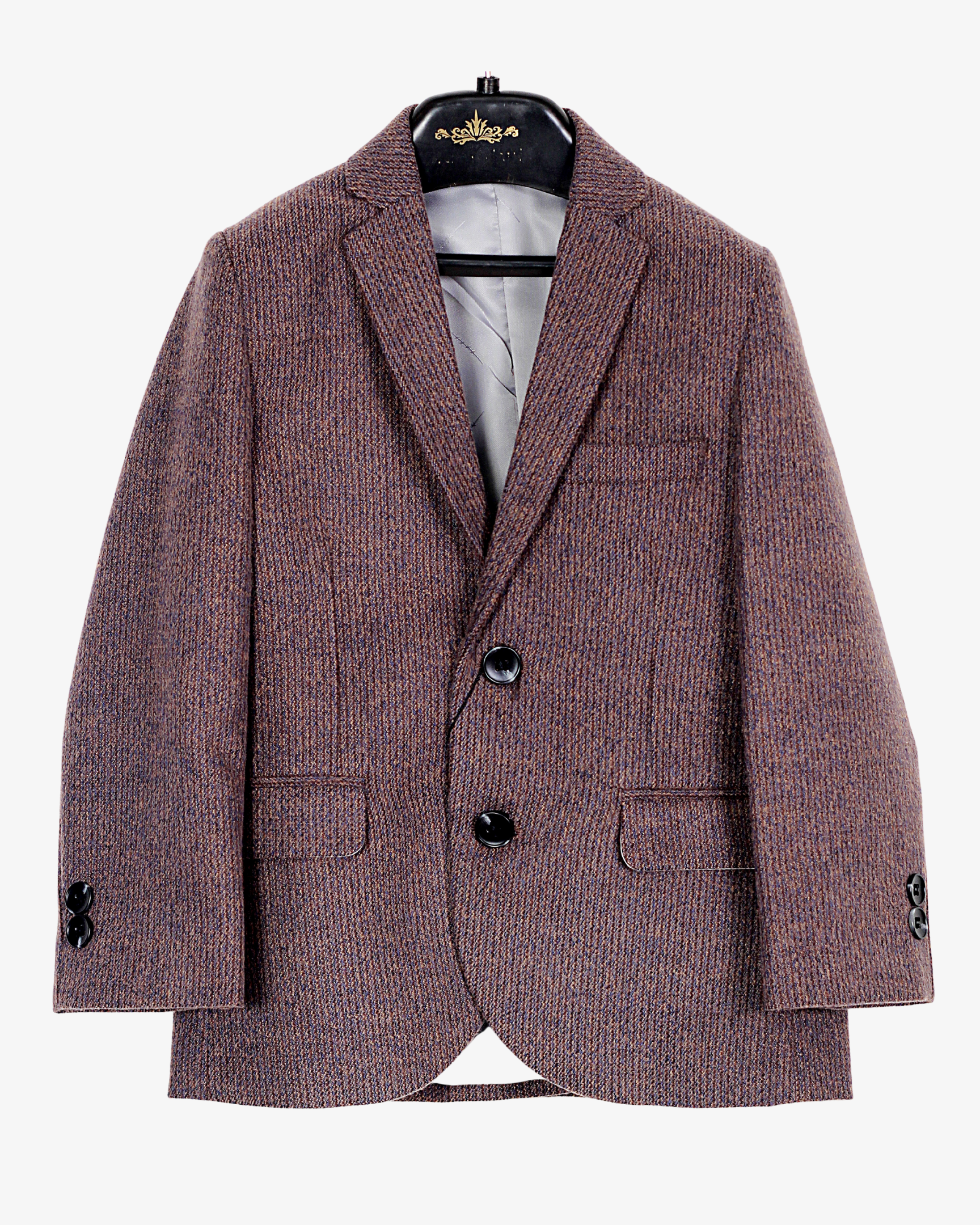 Brown Tweed Blazer for Boys — Blazers for Boys | Little Giants