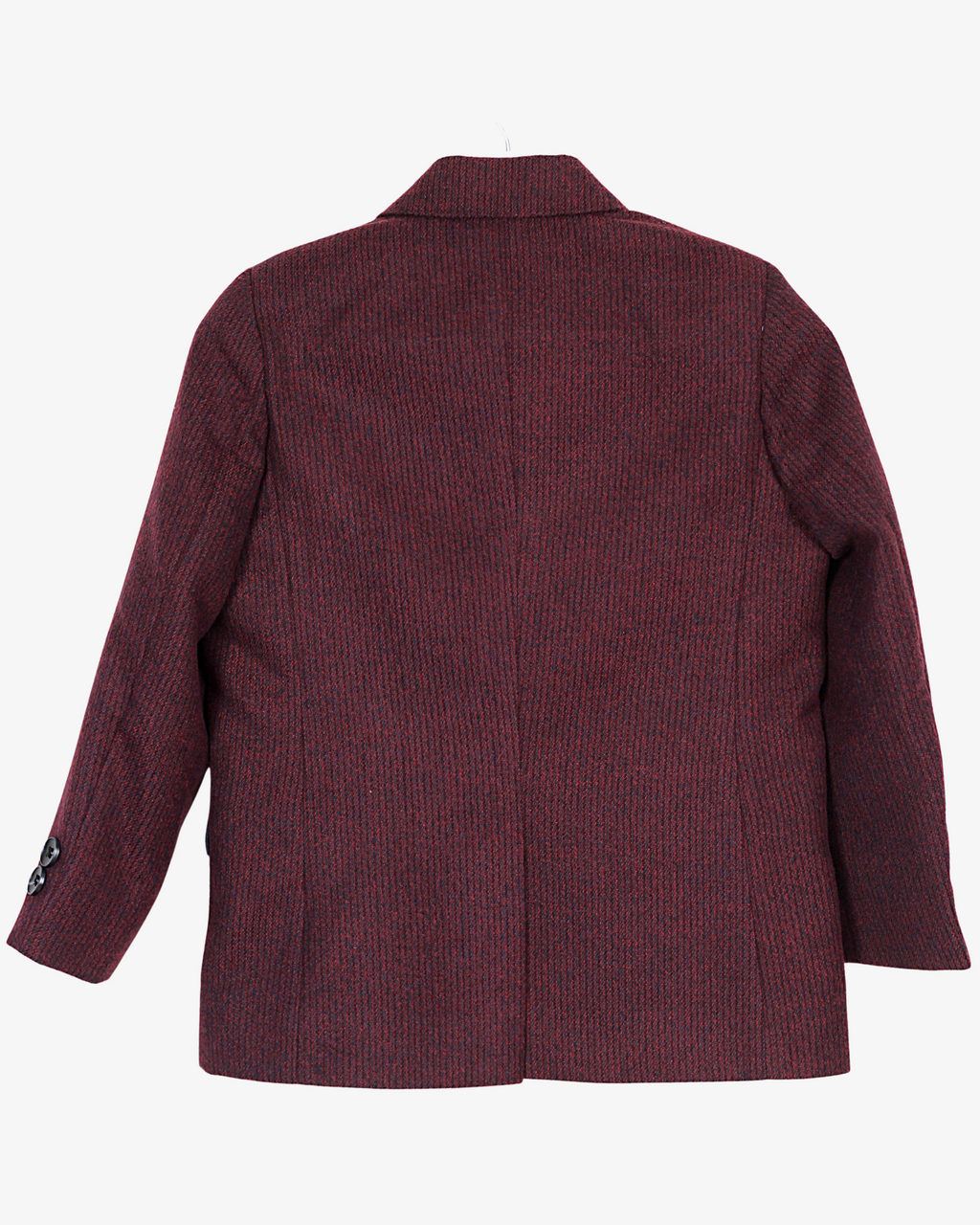 Burgundy Tweed Blazer for Boys — Blazers for Boys — View 7 | Little Giants