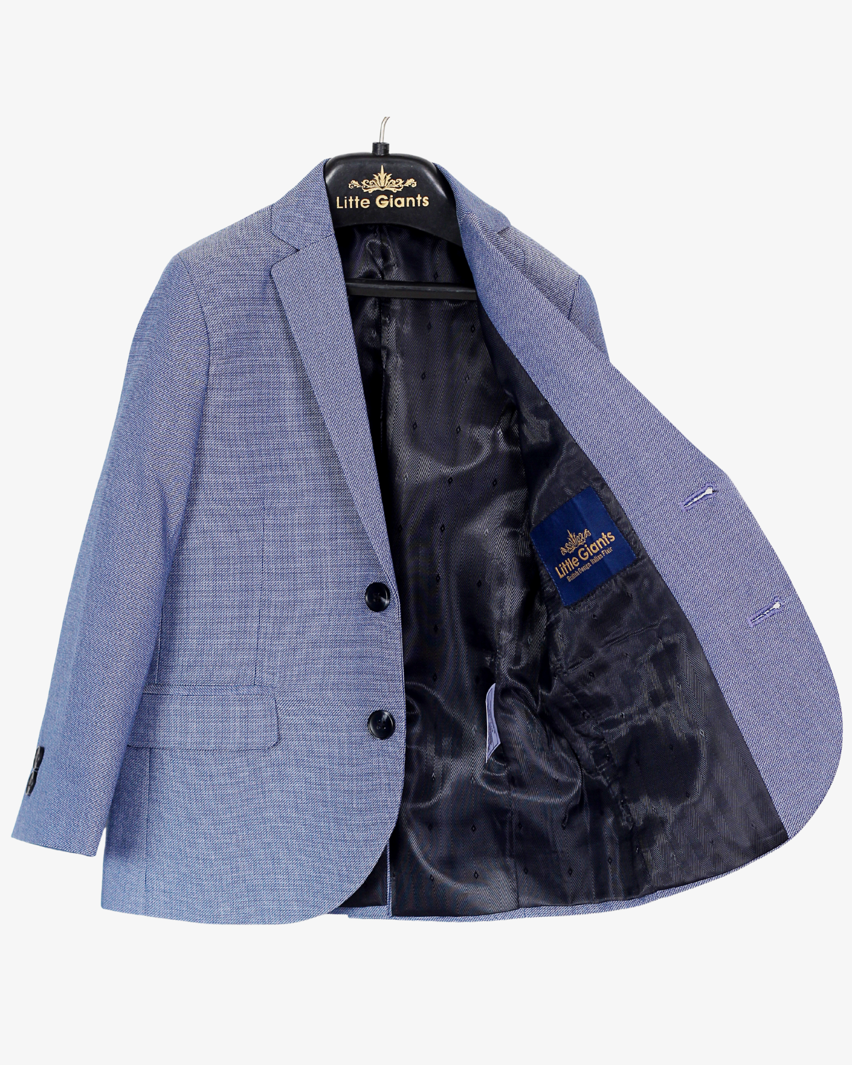 Light Purple Heather Blazer for Boys — Blazers for Boys — View 4 | Little Giants