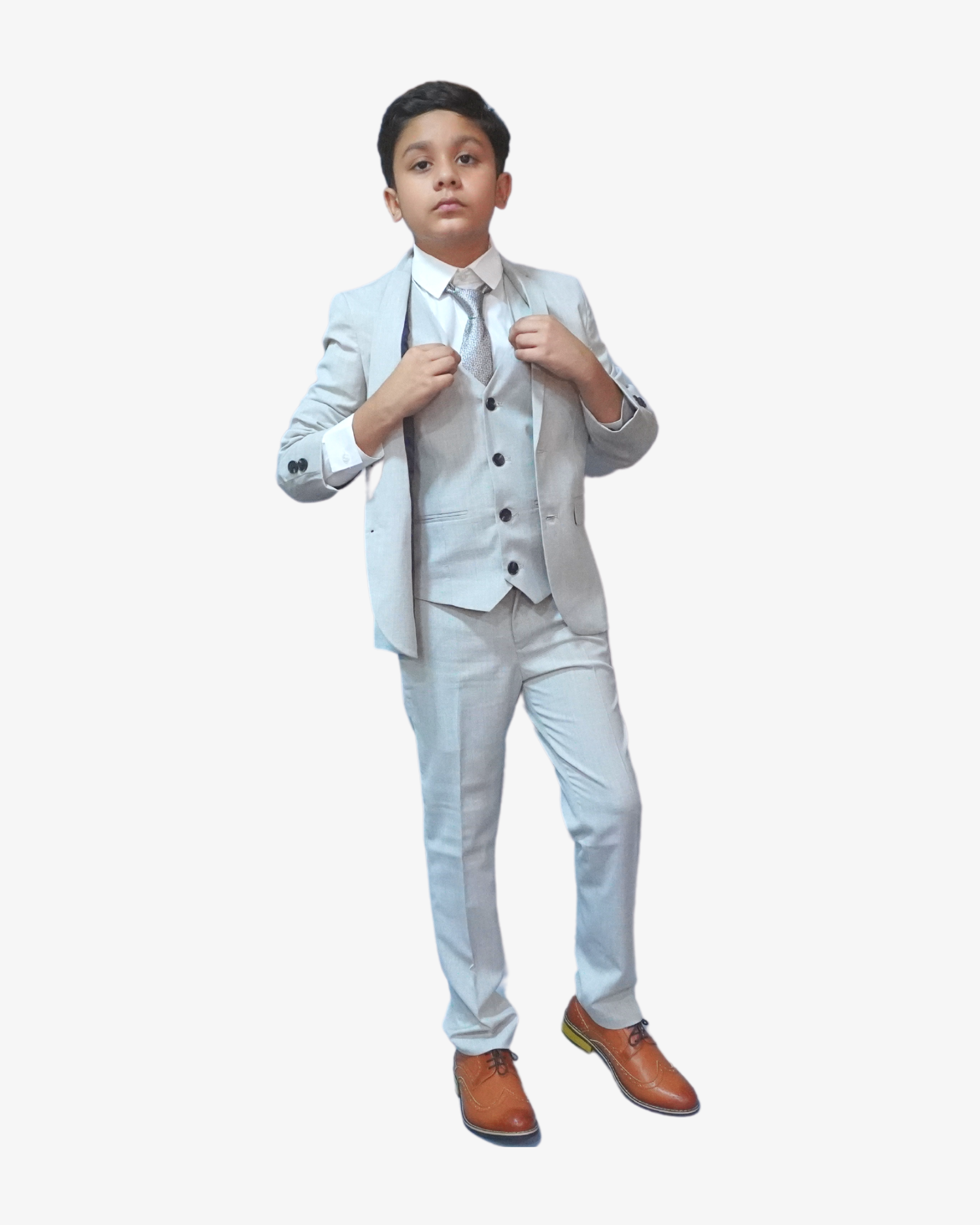 Porcelain 5-Piece Suit for Boys — Formal Wear for Boys | Little Giants
