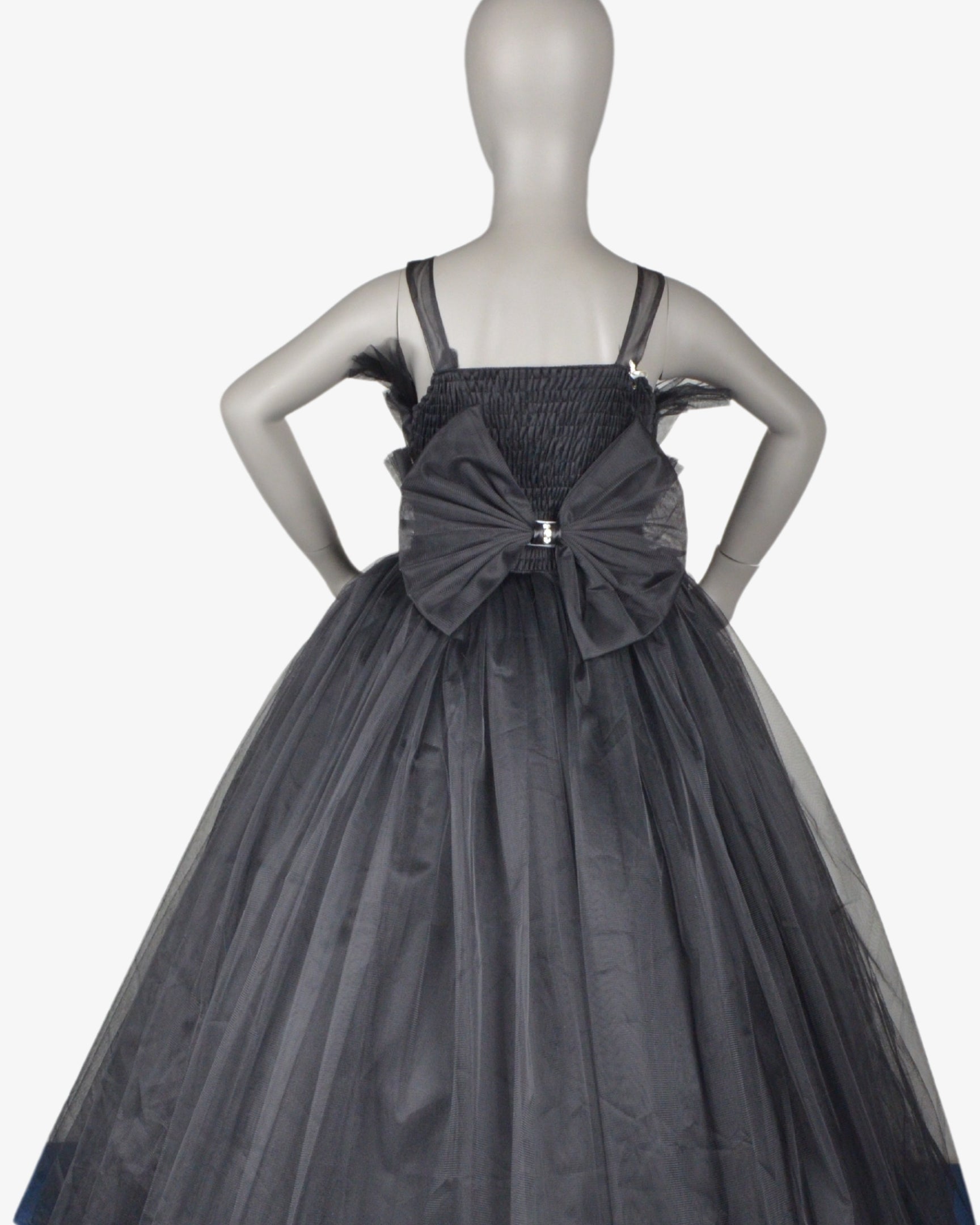 DARK GREY FLAMINGO DRESS