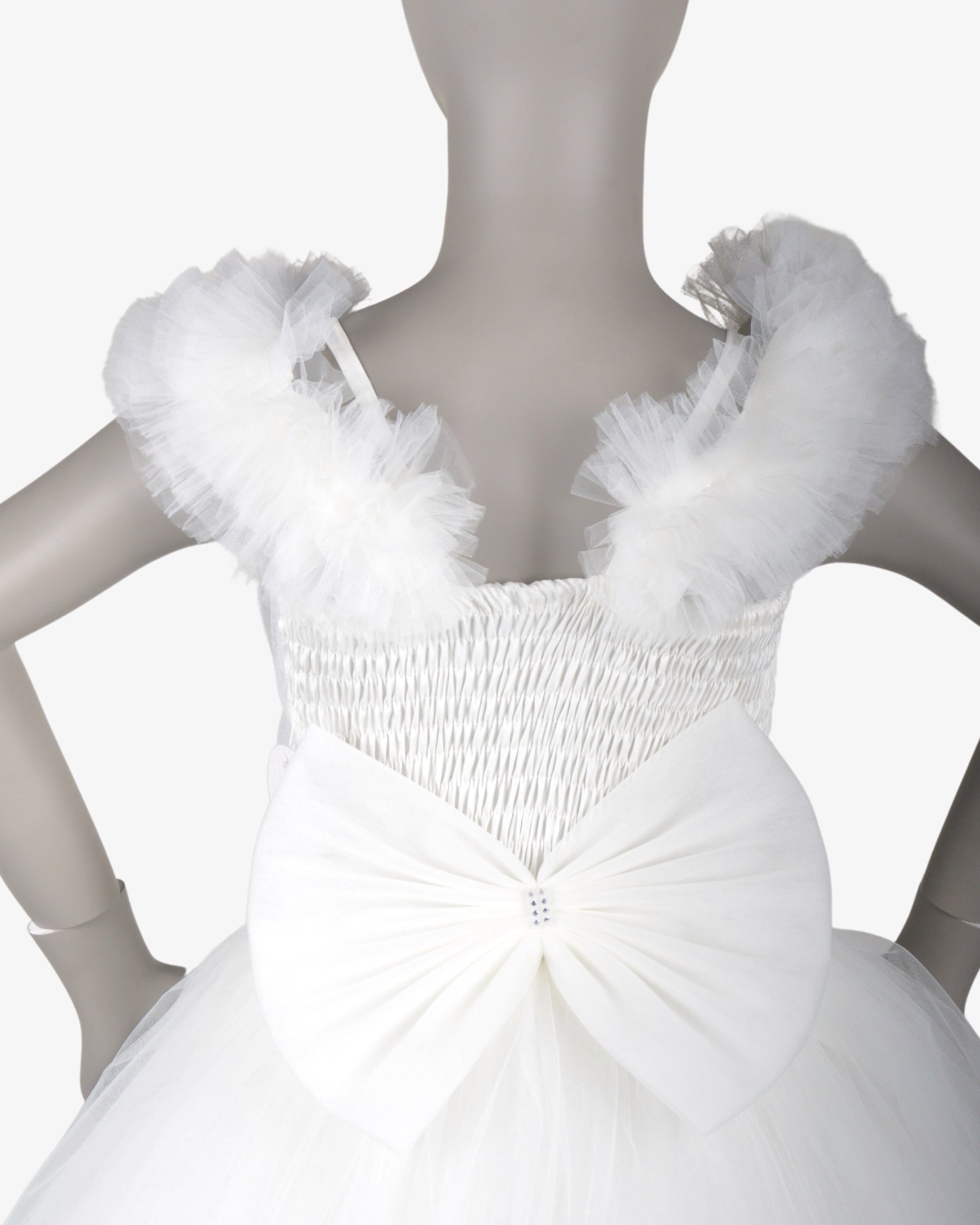 Snow White Diva Dress girls party frock full length — Little Giants