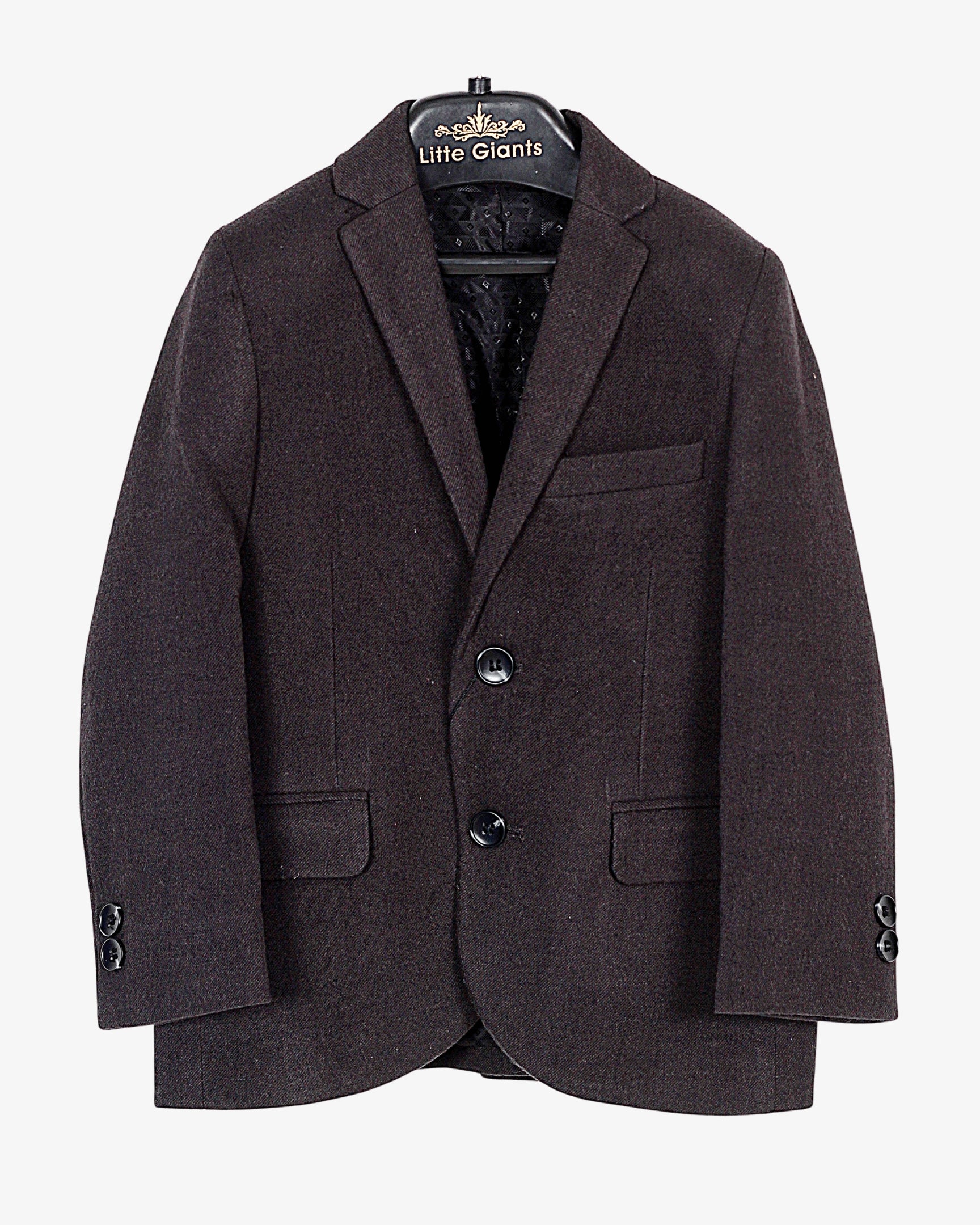 CHOCOLATE BROWN BLAZER