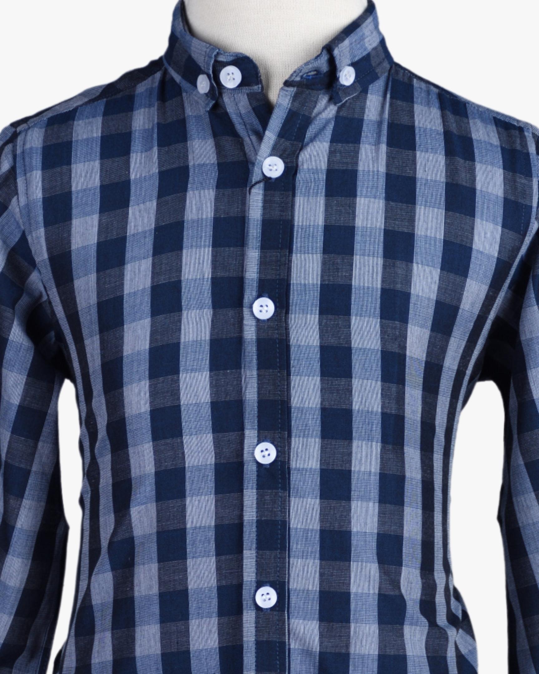DENIM HUES CHECK SHIRT