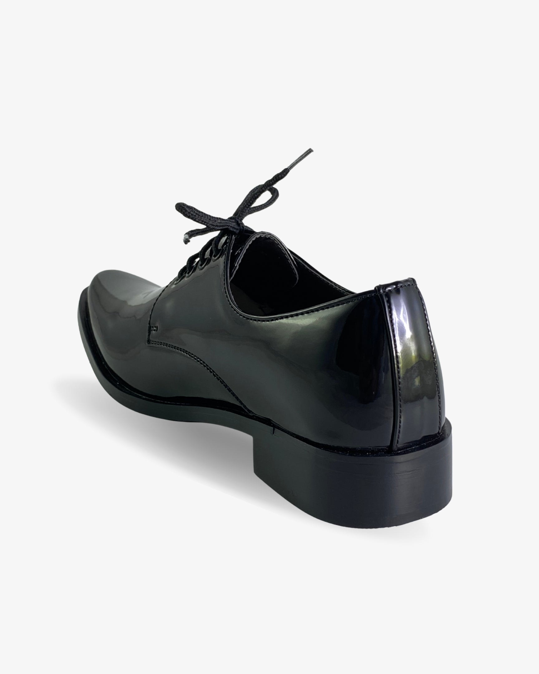 PATENT DERBY SHOE