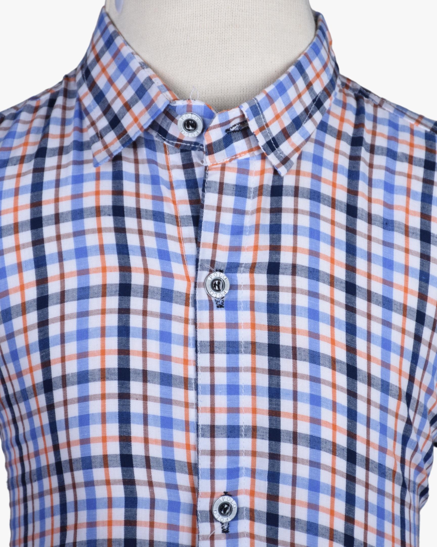 HENLEY CHECK SHIRT