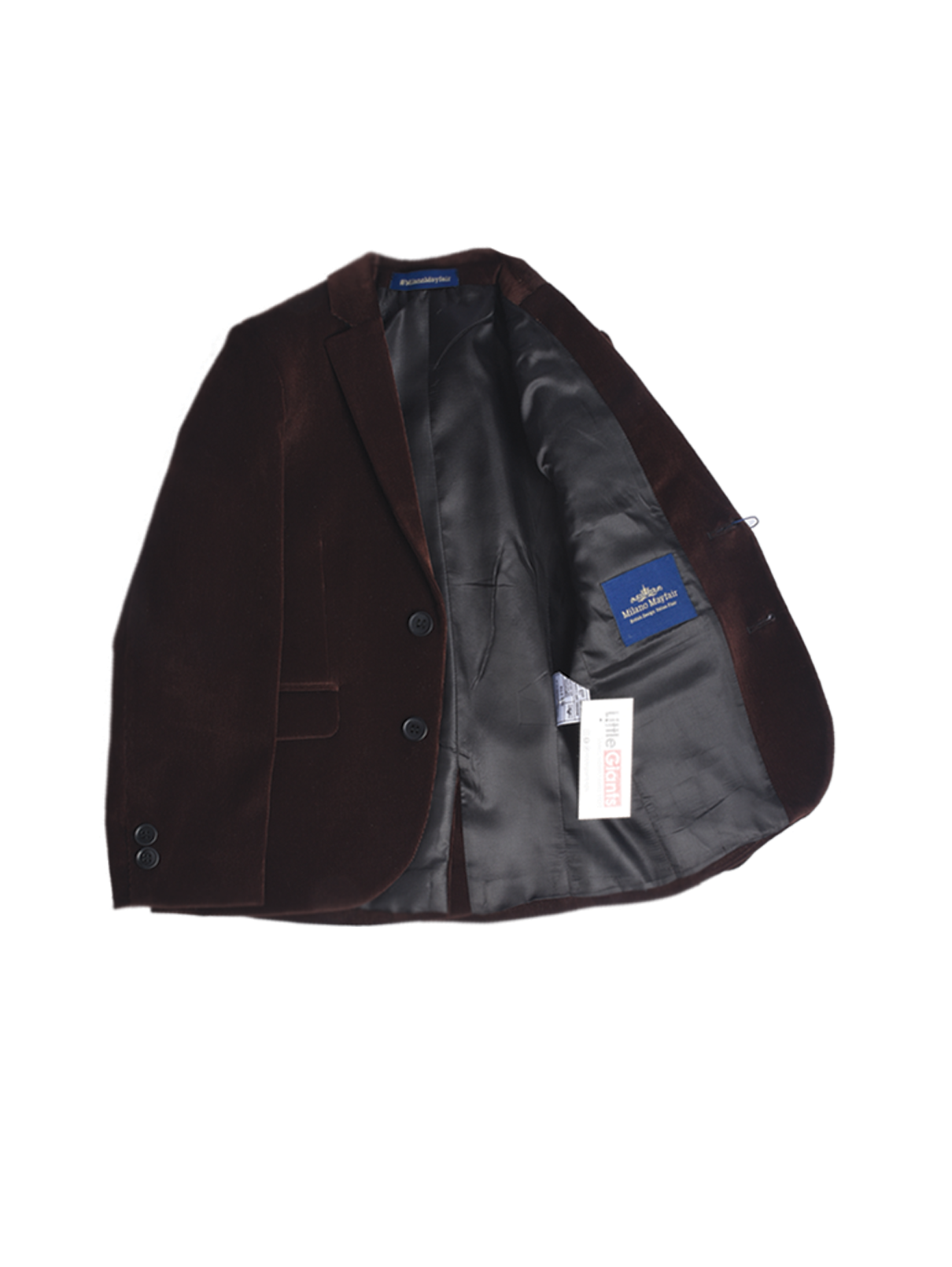 MAROON CORDUROY BLAZER