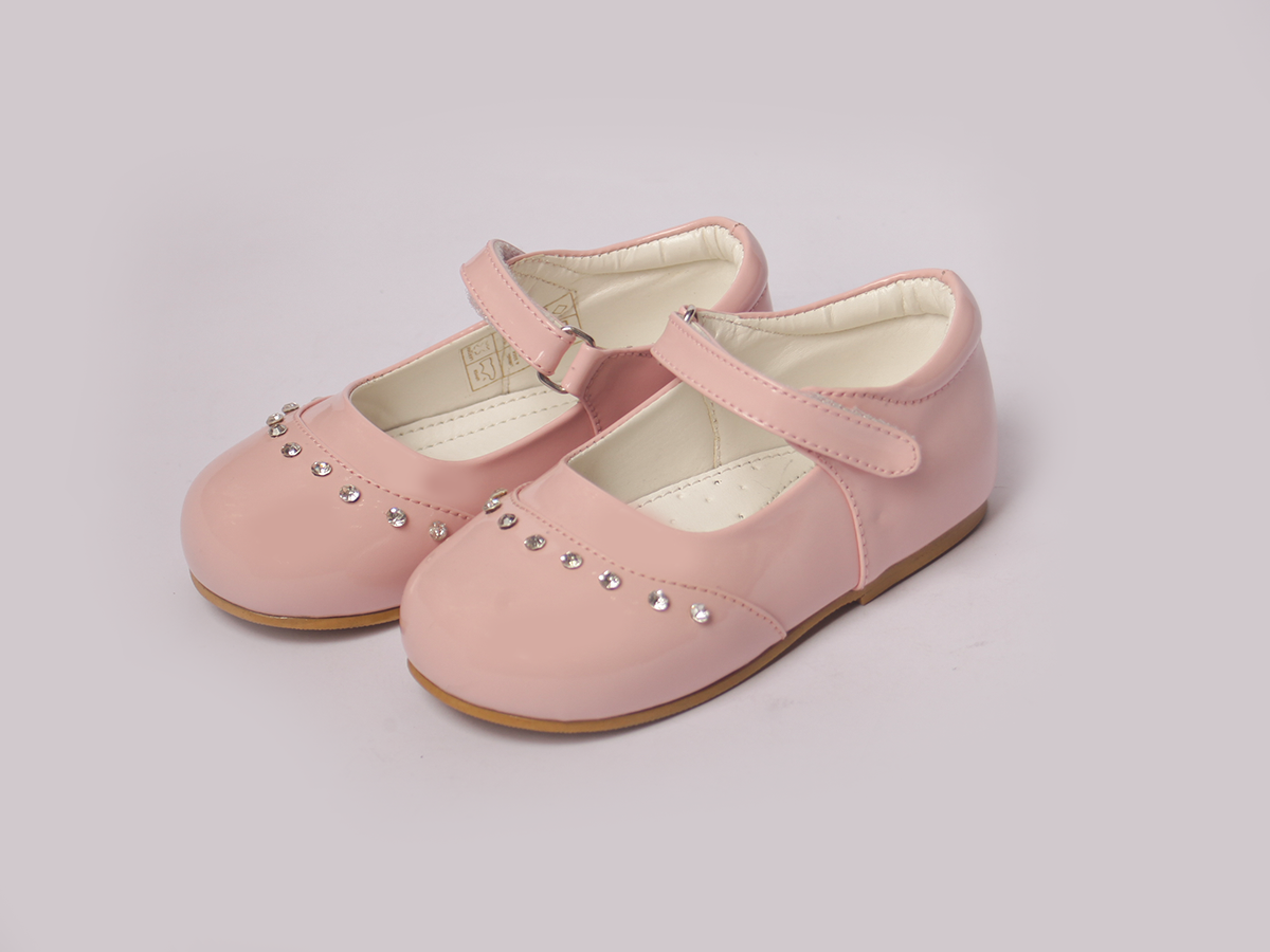 Pink Fairy Shoe girls shoe sole view — Little Giants