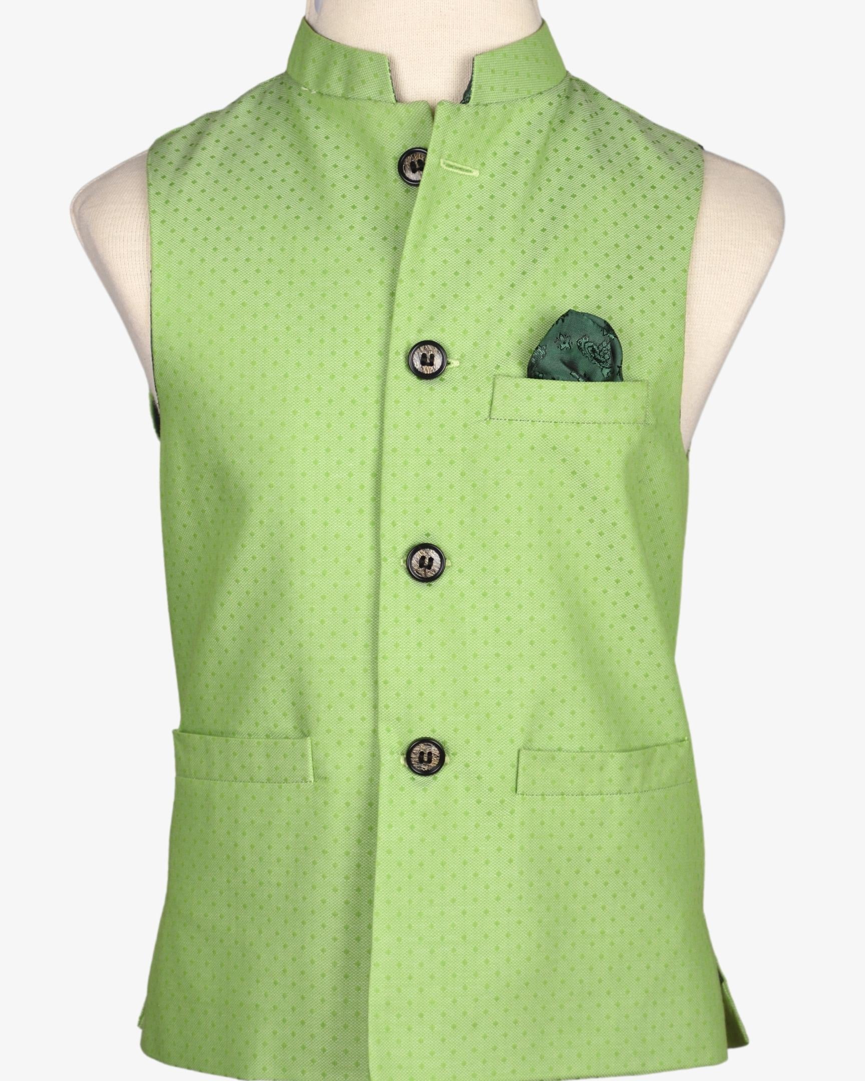 LIME GREEN WAIST COAT