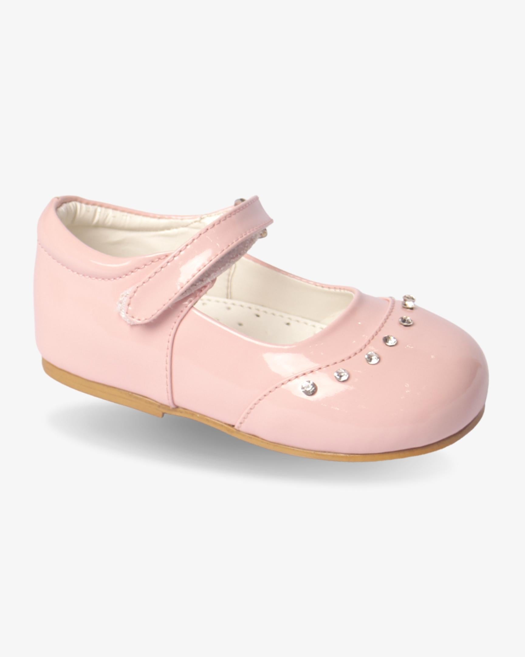 Pink Fairy Shoe girls shoe front view — Little Giants