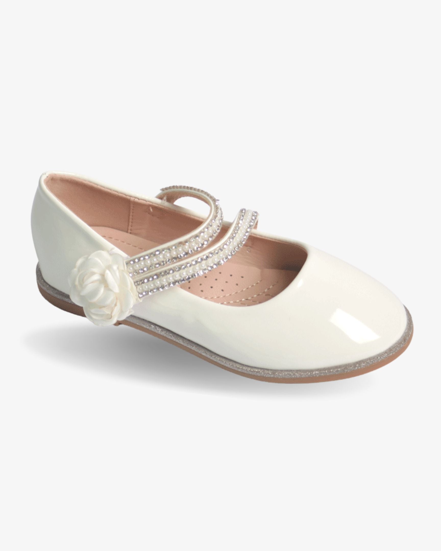 KELSI DIAMOND STRAP WHITE