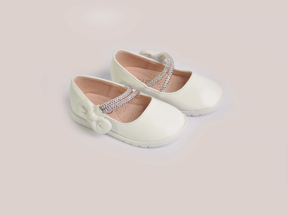 KELSI MULTICOLOR STRAP WHITE