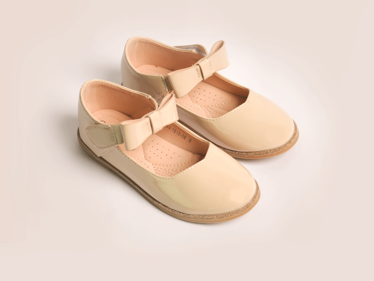 KELSI BOW STRAP BIEGE