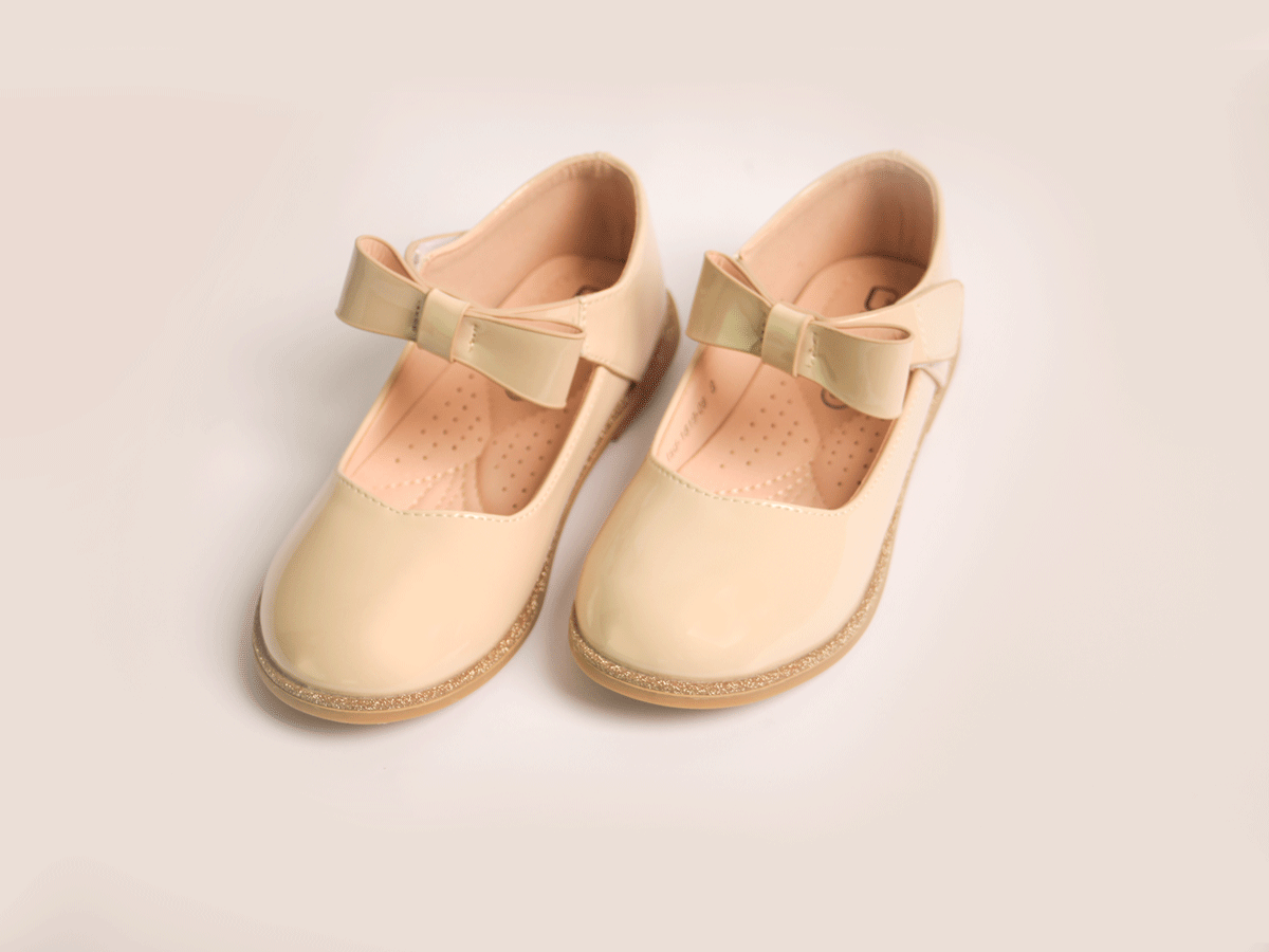 KELSI BOW STRAP BIEGE
