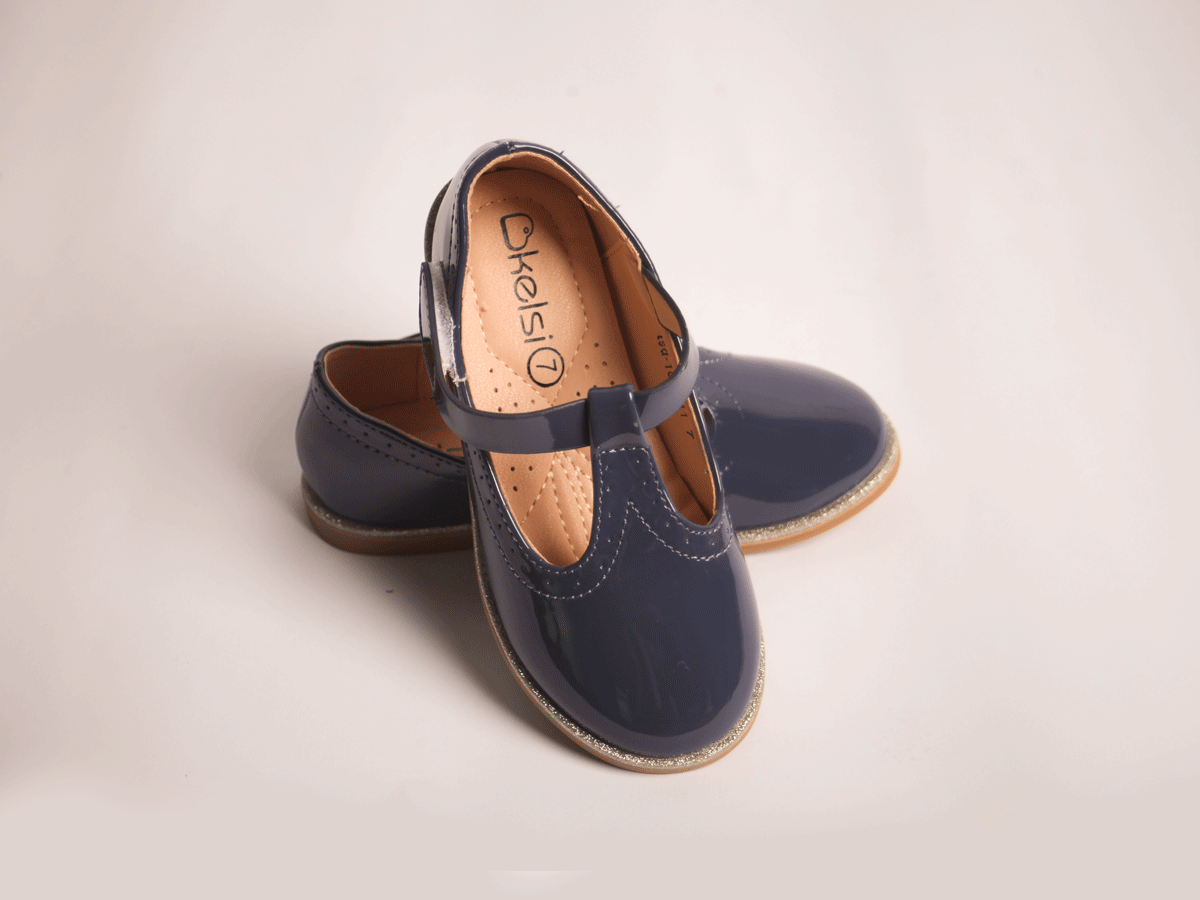KESLI ROUND TIP NAVY BLUE
